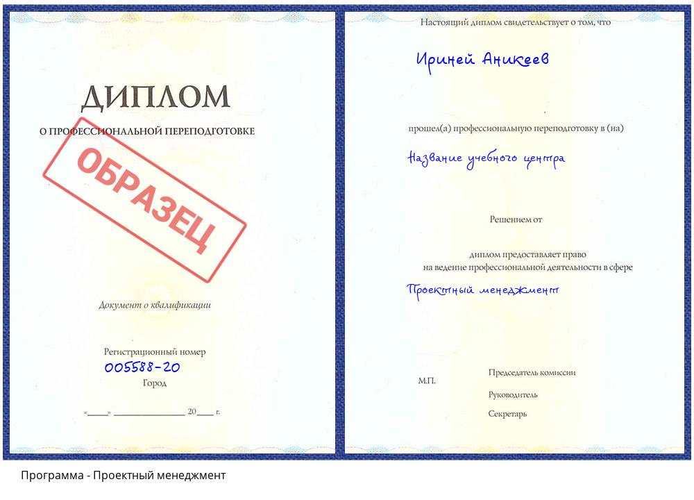 Проектный менеджмент Верхняя Пышма